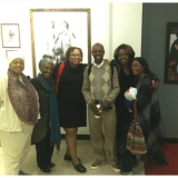 Dr. A. Hasani Perry and group